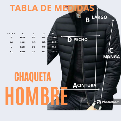 Chaqueta para Hombre Acolchada CLASICA