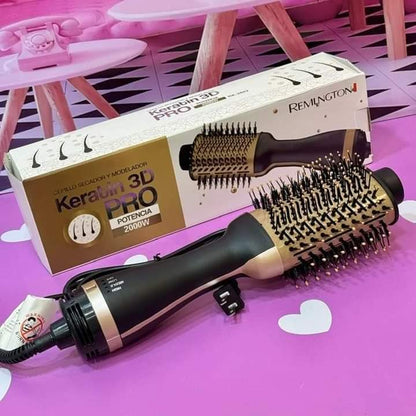 Cepillo Secador Keratina Pro 3D