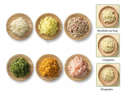 Trituradora de verduras eléctrica - Multifuncional