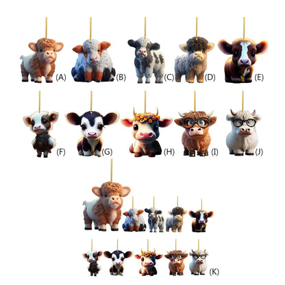 Kit por 10 Vaquita de Colgantes