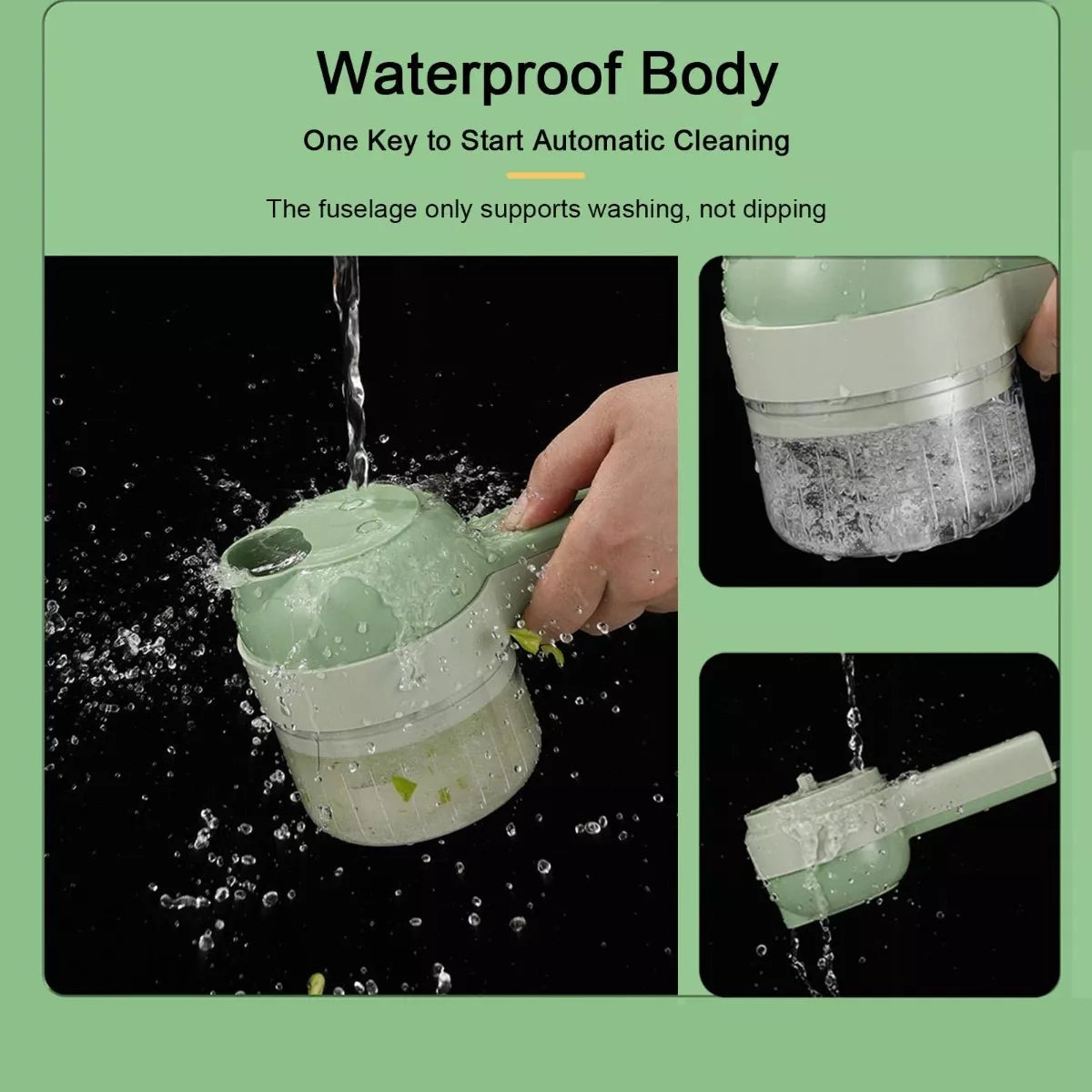 Trituradora de verduras eléctrica - Multifuncional