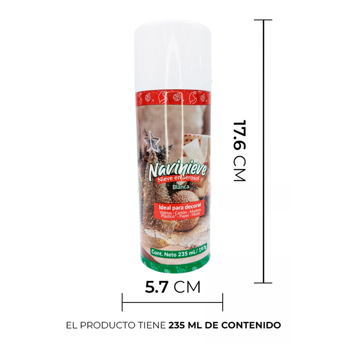 Espuma Nieve Mágica X2