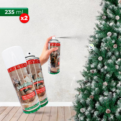 Espuma Nieve Mágica X2