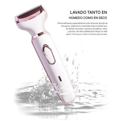 Depiladora Maquina Recargable 4 En 1